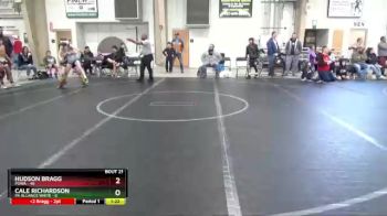 80 lbs Round 6 (8 Team) - Hudson Bragg, POWA vs Cale Richardson, PA Alliance White