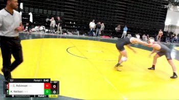 157 lbs Champ. Round 2 - Clayton Robinson, Chadron State vs Kohl Neilson, Texas Wesleyan