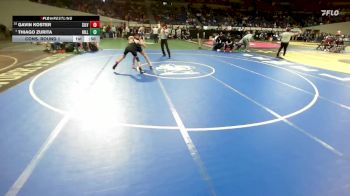 5A Boys 106 lbs Cons. Round 1 - Thiago Zurita, Hillsboro Boys vs Gavin Koster, Silverton Boys