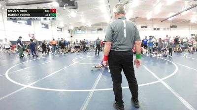 95 lbs Final - Josue Aponte, Maverick Elite - YTH vs Maddox Foster, Ares - Yth
