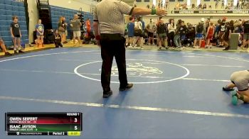 64 lbs Round 1 (6 Team) - Owen Seifert, Cocoa Beach WC vs Isaac Jayson, Finger Lakes Elite