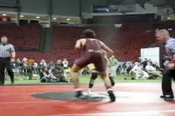 135lb Md. State Final: Adam Moranduzzo (Northern Garrett) vs. Josh Halper (Hammond)