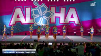 The Stingray Allstars - Lady Luck [2025 L5 Senior Day 1] 2025 Aloha Gatlinburg Showdown