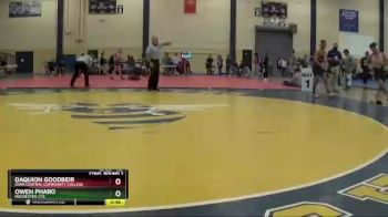 149 lbs Semifinal - Zach Sato, UW-Eau Claire vs Mitchel Peterson, Rochester-CTC