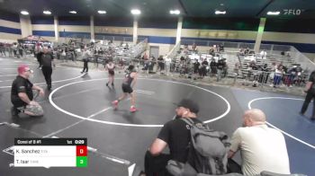 74 lbs Consi Of 8 #1 - Kaiden Sanchez, Titans WC vs Thiago Isar, Threshold WC