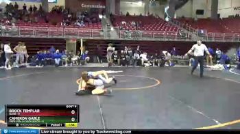 138 lbs Round 2 (8 Team) - Brock Templar, Blair vs Cameron Gable, Papillion-La Vista South