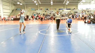 120 lbs Rr Rnd 3 - Nicole Kuta, Nebraska Blue - HSG vs Leona Marshall, Storm Wrestling Center - HSG