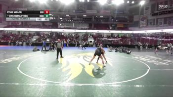 120 lbs Cons. Round 5 - Charizma Fries, Kuna vs Rylie Wolfe, Ridgevue