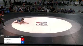 120 lbs Rnd Of 64 - Mason Carlson, Utah vs Josiah Boyden, Georgia