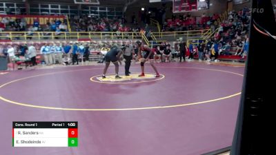 220 lbs Cons. Round 1 - Rico Sanders, New Albany vs Enoch Shodeinde, Avon