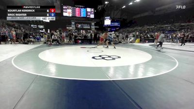 215 lbs Cons. Rd Of 64 - Kourtlan Kendrick, AL vs Broc Righter, AL