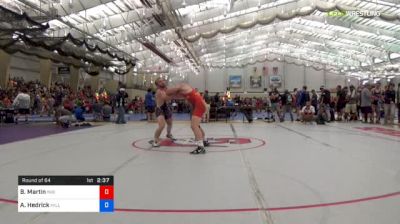79 kg Round Of 64 - Bryce Martin, Indiana University vs Austin Hedrick, Millikin