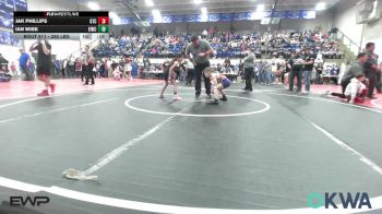 52 lbs Quarterfinal - Colton Murrell, Team Tulsa Wrestling Club vs Ayva Al-Qahtani, Wyandotte Youth Wrestling