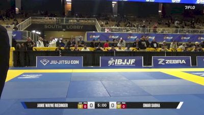 OMAR SABHA vs JAMIE WAYNE RIEDINGER 2026 Pan Jiu Jitsu IBJJF Championship