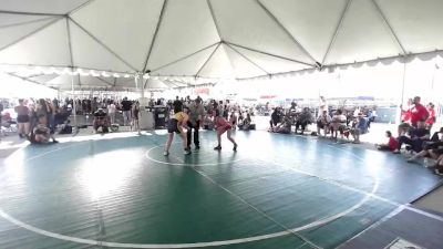 145 lbs Rr Rnd 1 - Liam Audrielle Glynn, Thunder WC vs Natalie Anderson, Yucca Valley Wrestling
