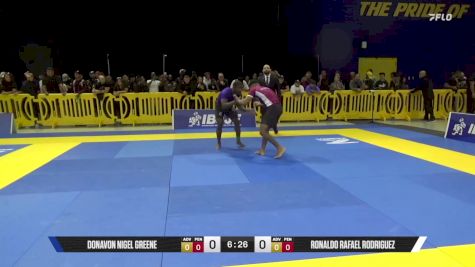 Ronaldo Rafael Rodriguez vs Donavon Nigel Greene 2025 Pan IBJJF Jiu-Jitsu No-Gi Championship