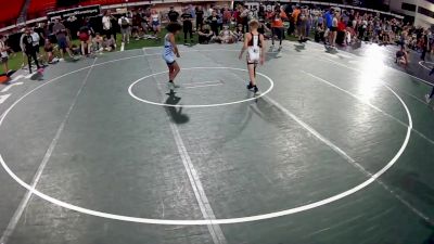 74 lbs Quarters - Jaxson Ebenezer, Alaska vs Camden Lawson, Utah