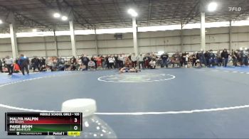 105 lbs Quarterfinal - Maliya Halpin, BSD Beasts vs Paige Behm, East Idaho Elite