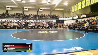 197 lbs Semifinal - Logan Kvien, McKendree vs Dalton Abney, Central Oklahoma