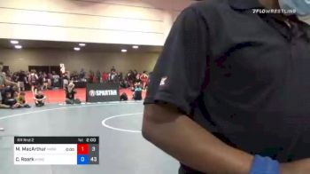 121 lbs Prelims - Maddox MacArthur, Hamma Shack vs Casen Roark, Team Minion (GA)