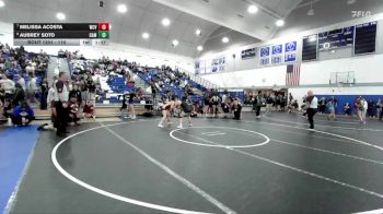 110 lbs Semifinal - Aubrey Soto, Camarillo vs Melissa Acosta, West Covina