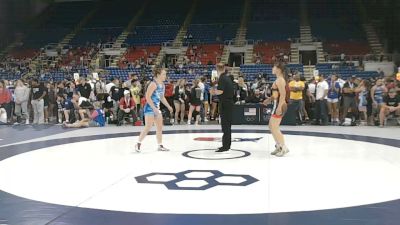 120 lbs Champ. Rd Of 32 - Victoria Black, Washington vs Cheyenne Frank, Michigan