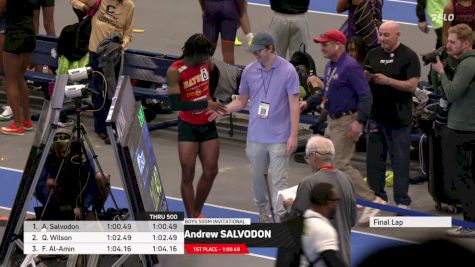 High School Boys' 500m Invitational, Finals 1