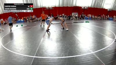 150 lbs Round 3 (8 Team) - Carter Kuska, Vernon Hills vs Jason Rogers, Franklin Central Flashes B