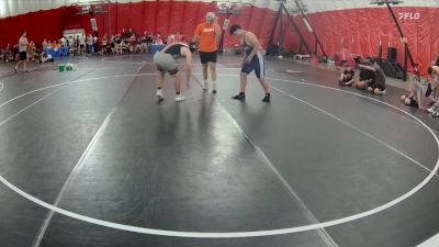 215 lbs Round 3 (8 Team) - Brock Wiedeman, Pulaski vs Kevin Hernandez, Rochester Century B
