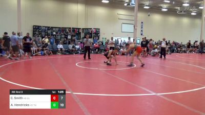 138 lbs Rr Rnd 3 - Cooper Smith, HS Gladiators vs Aidan Hendricks, HS TNWC Red