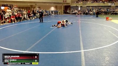 84 lbs Semis (4 Team) - Bryce Kraemer, Rocori vs Kolt Ragels, Bemidji