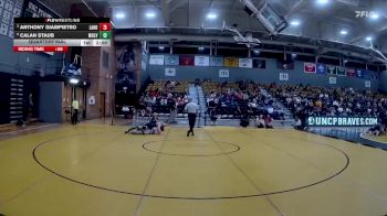 184 lbs Quarterfinal - Anthony Giampietro, Lander vs Calan Staub, Mount Olive