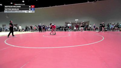 150-154 lbs 5th Place Match - Mattican Williams, OK vs Payton Deurloo, OK