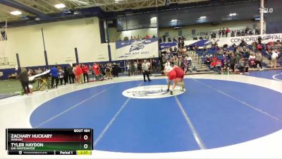 174 lbs Cons. Round 3 - Tyler Haydon, UW-Whitewater vs Zachary Huckaby, Wabash