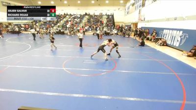 138 lbs Cons. Round 4 - Richard Rojas, SoCal Bears vs Julien Galvan, Sunny Hills