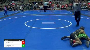 58 lbs Prelims - Lincoln Valdez, Pomona Elite vs Cole Delgado, Standfast