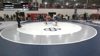 125 kg Champ. Rd Of 16 - Bradley Hill, Oklahoma Regional Training Center vs Shilo Jones, Bison Wrestling Club