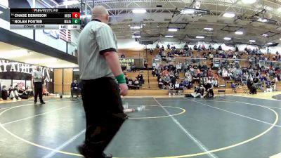 190 lbs Cons. Semi - Nolan Foster, Mass. Jackson vs Chase Dennison, Hudson