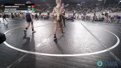 75 lbs Round Of 16 - Hudson Burdick, Perry Wrestling Club vs Isaac Glover, Brushy Wrestling Club