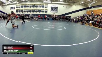 190 lbs Cons. Round 5 - Kallen Whitling, Medina Highland (A), OH vs Sam Haley, North Royalton