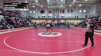 285 lbs Semifinals (8 Team) - Cordai Rodriguez, Laurel H S vs Chris McKenna, Saint Mark`s