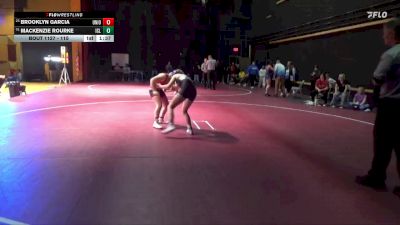 115 lbs Cons. Round 3 - Brooklyn Garcia, Union Community vs Mackenzie Rourke, Iowa City Liberty