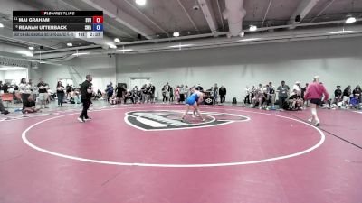 Champ. Round 3 - Mai Graham, Steel Valley Renegades vs Reanah Utterback, Sebolt Wrestling Academy