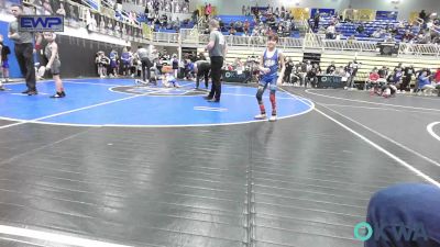 61 lbs Final - Jayden Brant, Caney Valley Wrestling vs Kopelan Kirby, Tahlequah Wrestling Club