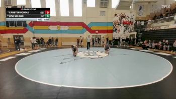 190 lbs Quarterfinal - Levi Wilson, Cheyenne East vs Carsten Scholl, Central