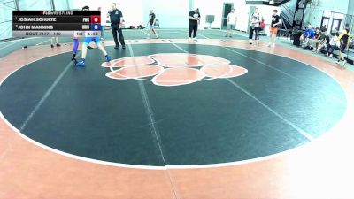140 lbs Cons. Semis - Josiah Schultz, Floyd Wrestling Club vs John Manning, Ohio