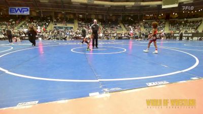 55 lbs Quarterfinal - Roman Carter, Mat Demon Wrestling Club vs Elijah Flores, Jflo Trained