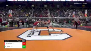 4A-113 lbs Cons. Round 2 - Ryder Wilson, Evanston vs Liam Knerr, Laramie