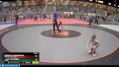 53 lbs Cons. Round 2 - Lane Plummer, Elgin vs Zedrick Henderson, Red Devil Mat Club