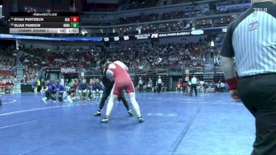 3A-285 lbs Champ. Round 1 - Ryan Pertzsch, Dallas Center-Grimes vs Elias Pardon, Urbandale